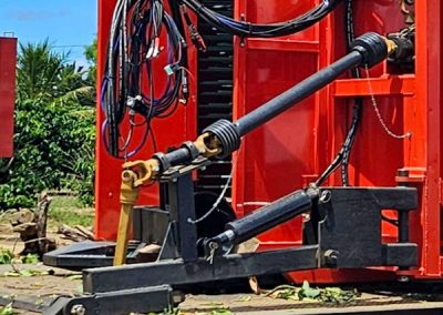 Engate no rabicho, estrutura reforçada com movimentação ascendente e descendente para a direita e esquerda.